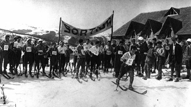 Primeras imágenes que se tienen de La Molina